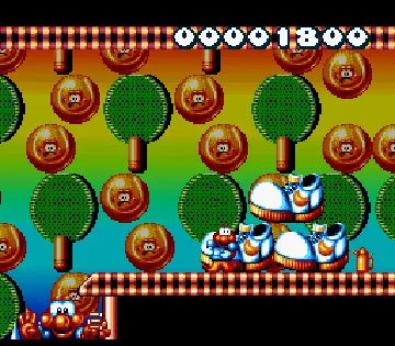 Super James Pond II (Japan) screen shot game playing